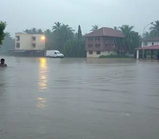 INMET alerta chuvas intensas Barbacena