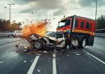 ocupantes de carro escapam sem ferimentos graves
