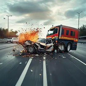 ocupantes de carro escapam sem ferimentos graves