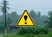 alerta amarelo de chuvas intensas em Barbacena