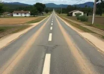 abandonono nas estradas rurais da Faixa Azul