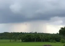 Pancadas de chuva em Barbacena