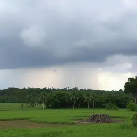Pancadas de chuva em Barbacena