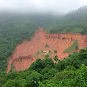 risco alto de enxurradas