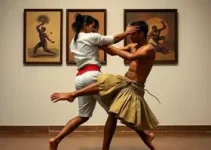 Capoeira no Museu