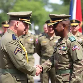 cerimônia de troca de comando da EPCAR