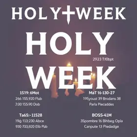 programacao semana santa barroca