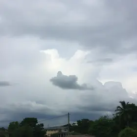 Barbacena céu nublado