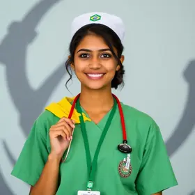 Estudante do Curso Técnico em Enfermagem