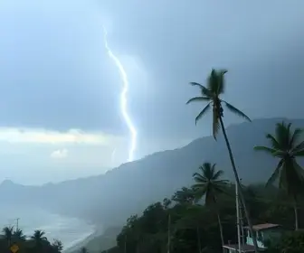 alerta para tempestades
