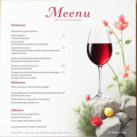 Menu Quatro Estações