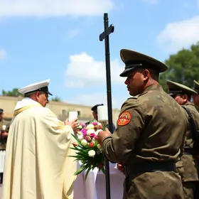 Missa de Páscoa dos Militares